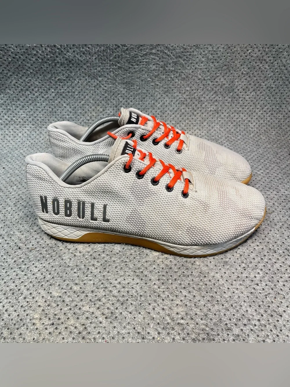 NOBULL SuperFabric Training Grey Camo Shoes No Insoles Size 11 Men’s